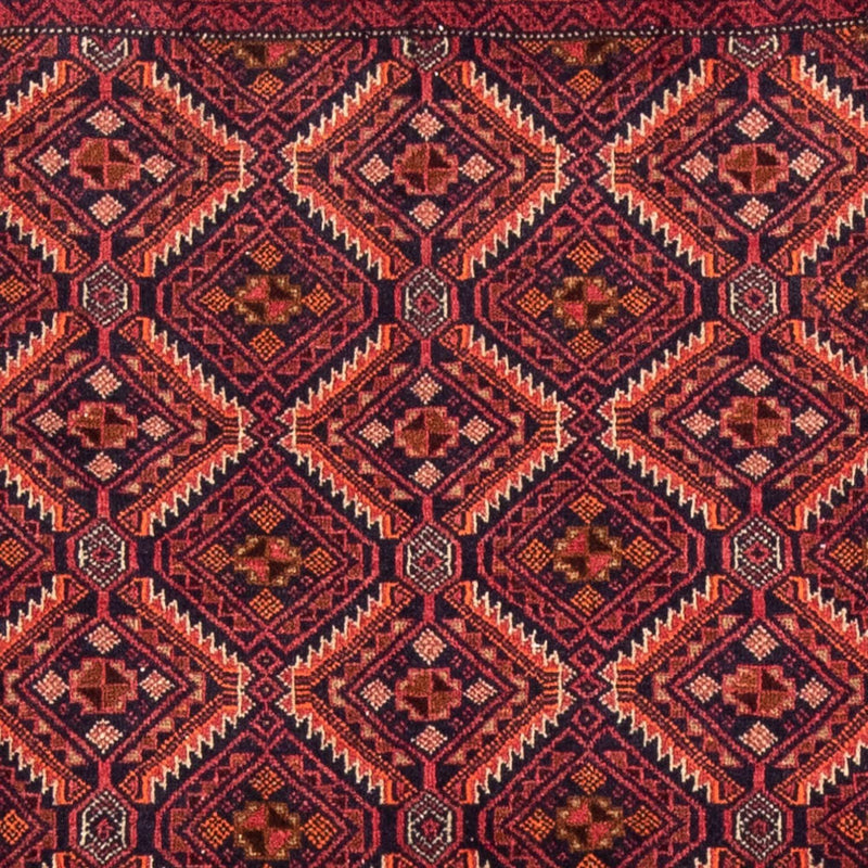 Belutsch Teppich 105 x 190 cm - rot