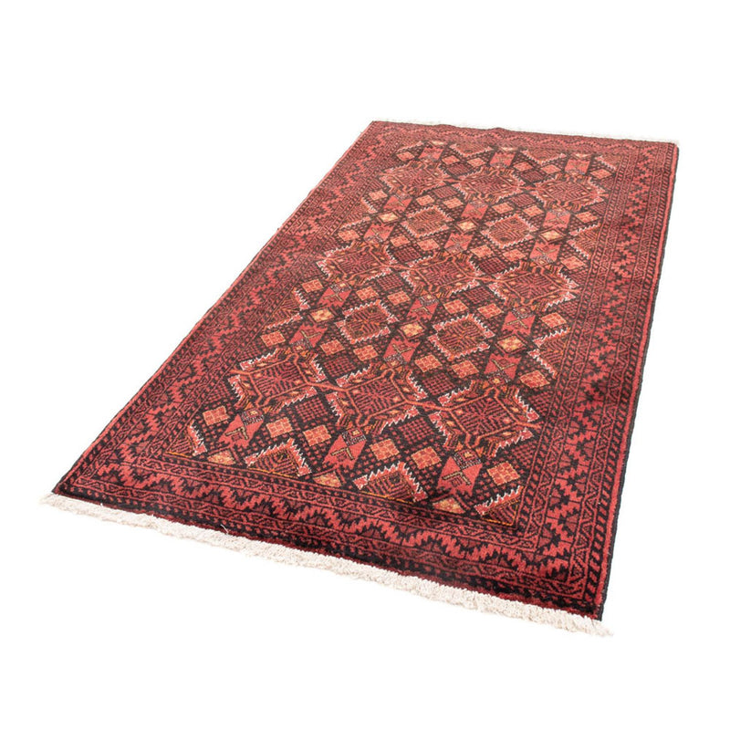 Belutsch Teppich 105 x 190 cm - rot