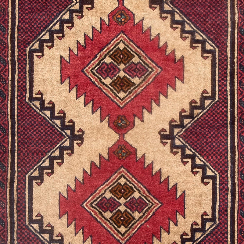 Belutsch Teppich 103x205cm - Orientteppich - beige