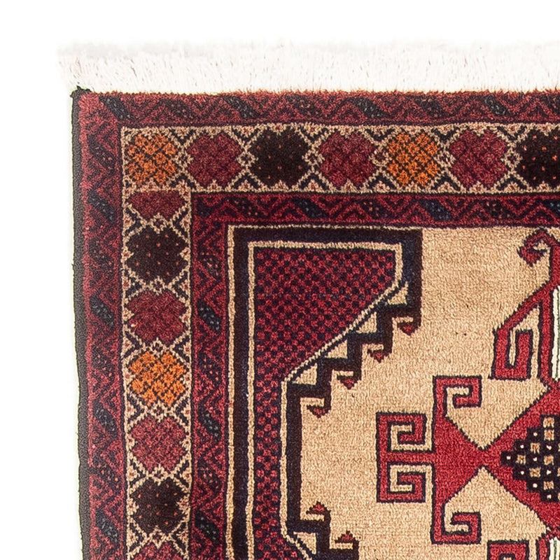 Belutsch Teppich 103x205cm - Orientteppich - beige