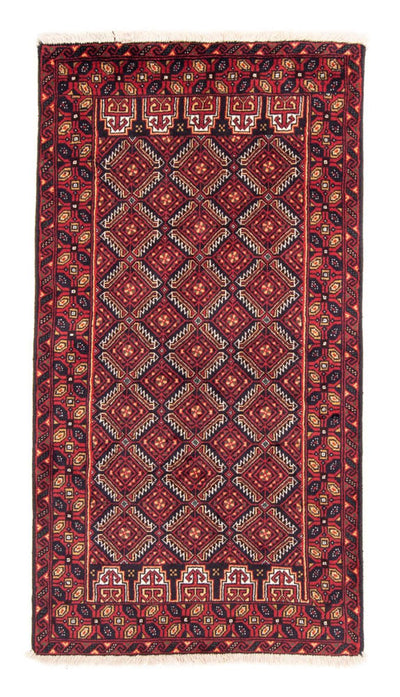 Belutsch Teppich 103x193cm - Orientteppich - rot