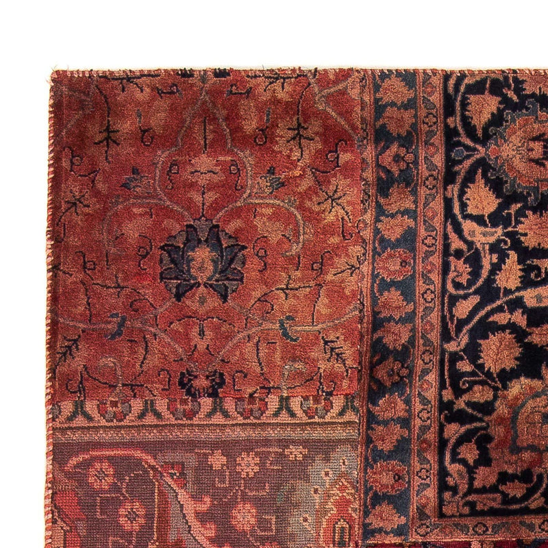 Patchwork Teppich 135 x 207 cm - mehrfarbig