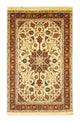 Täbriz - 50 Raj Teppich 103x157cm - Perserteppich - beige