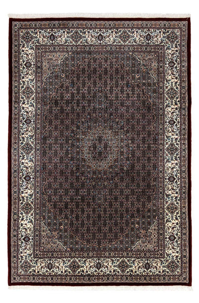 Moud Teppich 250x351cm - Perserteppich - dunkelrot