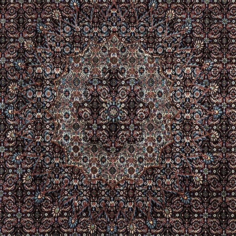 Moud Teppich 250x351cm - Perserteppich - dunkelrot