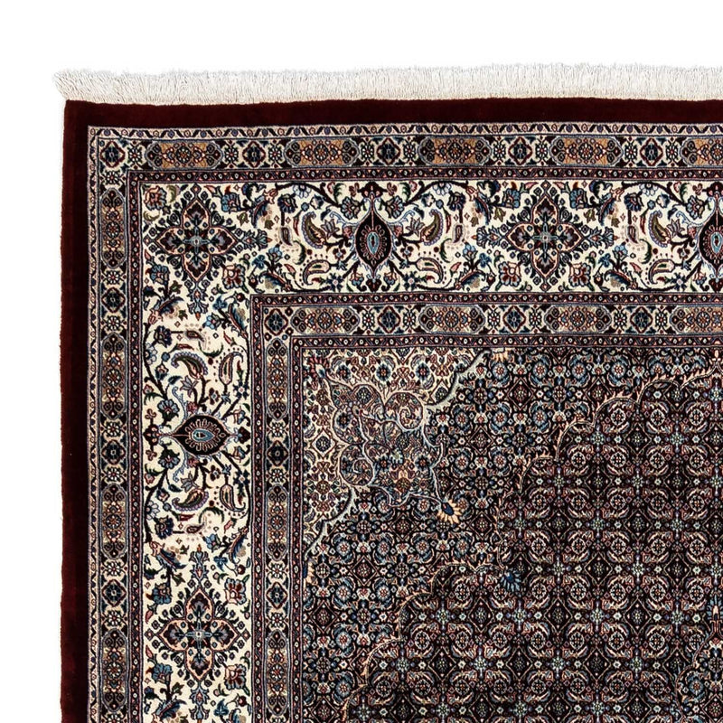 Moud Teppich 250x351cm - Perserteppich - dunkelrot