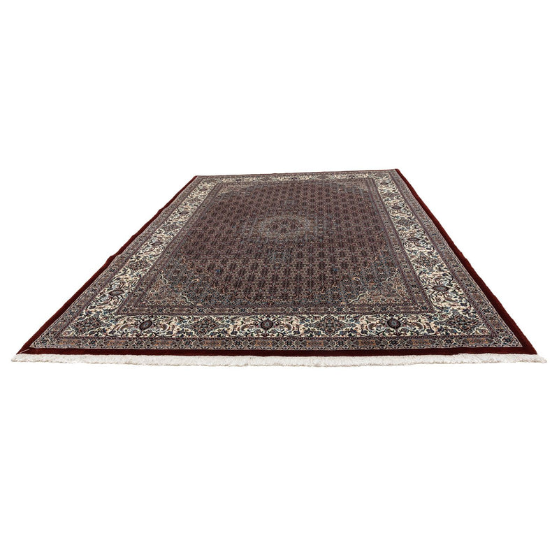 Moud Teppich 250x351cm - Perserteppich - dunkelrot
