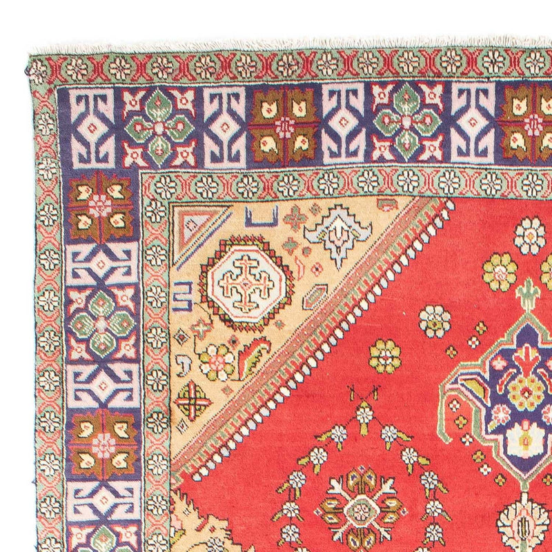 Täbriz Teppich 198x295cm - Perserteppich - rot
