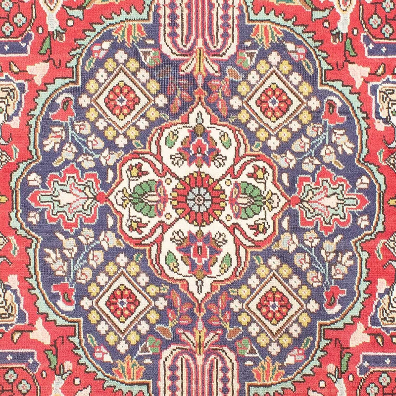 Täbriz Teppich 207x312cm - Perserteppich - rot