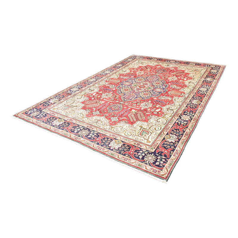 Täbriz Teppich 207x312cm - Perserteppich - rot