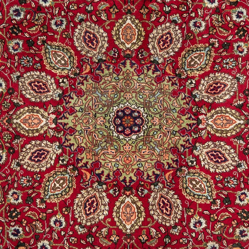 Täbriz Teppich 210x295cm - Perserteppich - rot