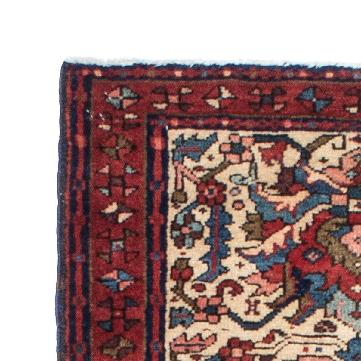 Qaraja Teppich 67x150cm - Perserteppich - beige
