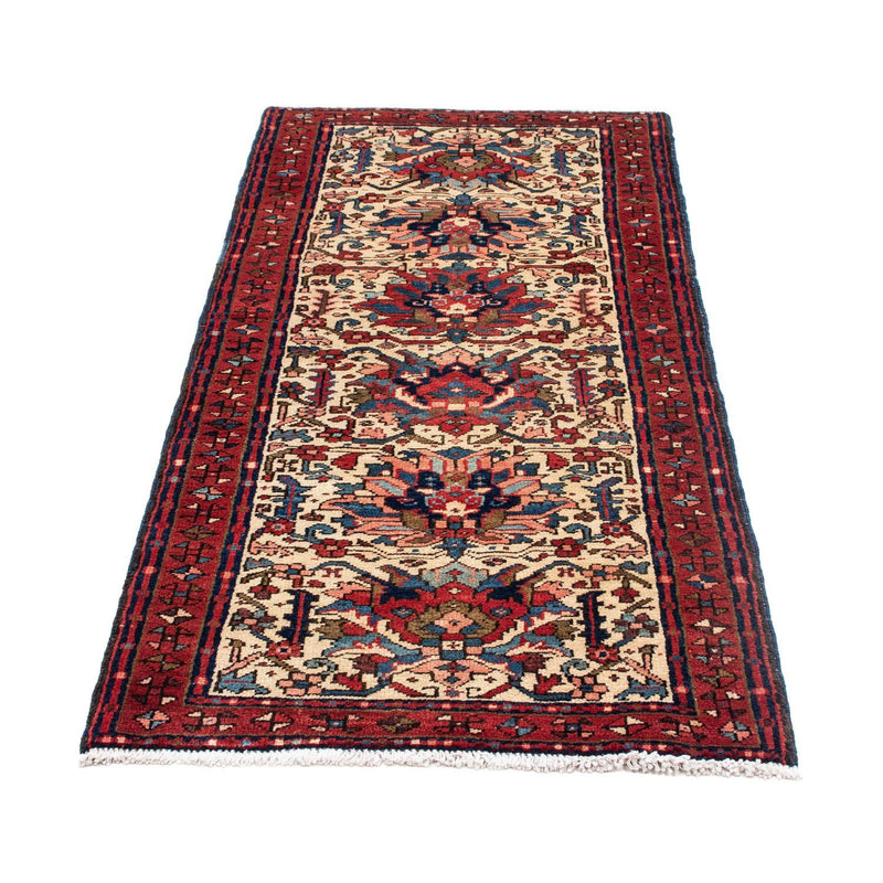 Qaraja Teppich 67x150cm - Perserteppich - beige