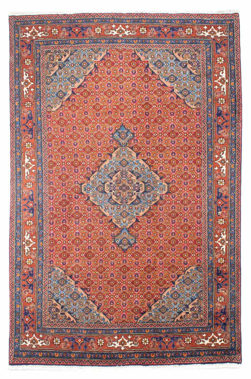 Ardebil Teppich 205x298cm - Perserteppich - hellrot