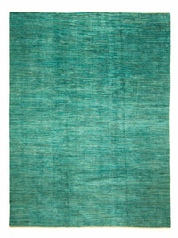 Gabbeh Teppich Indus 237x303cm - Wollteppich - türkis – product image