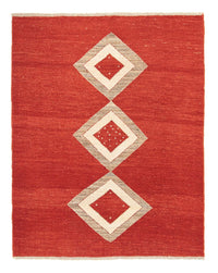 Gabbeh Persisch Teppich 150x190cm - Perserteppich Wollteppich - rot – product image
