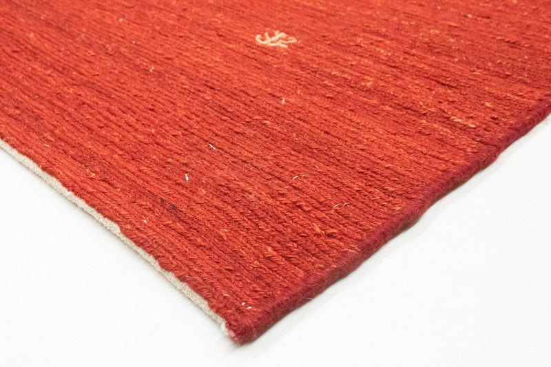 Gabbeh Persisch Teppich 170x248cm - Perserteppich Wollteppich - rot