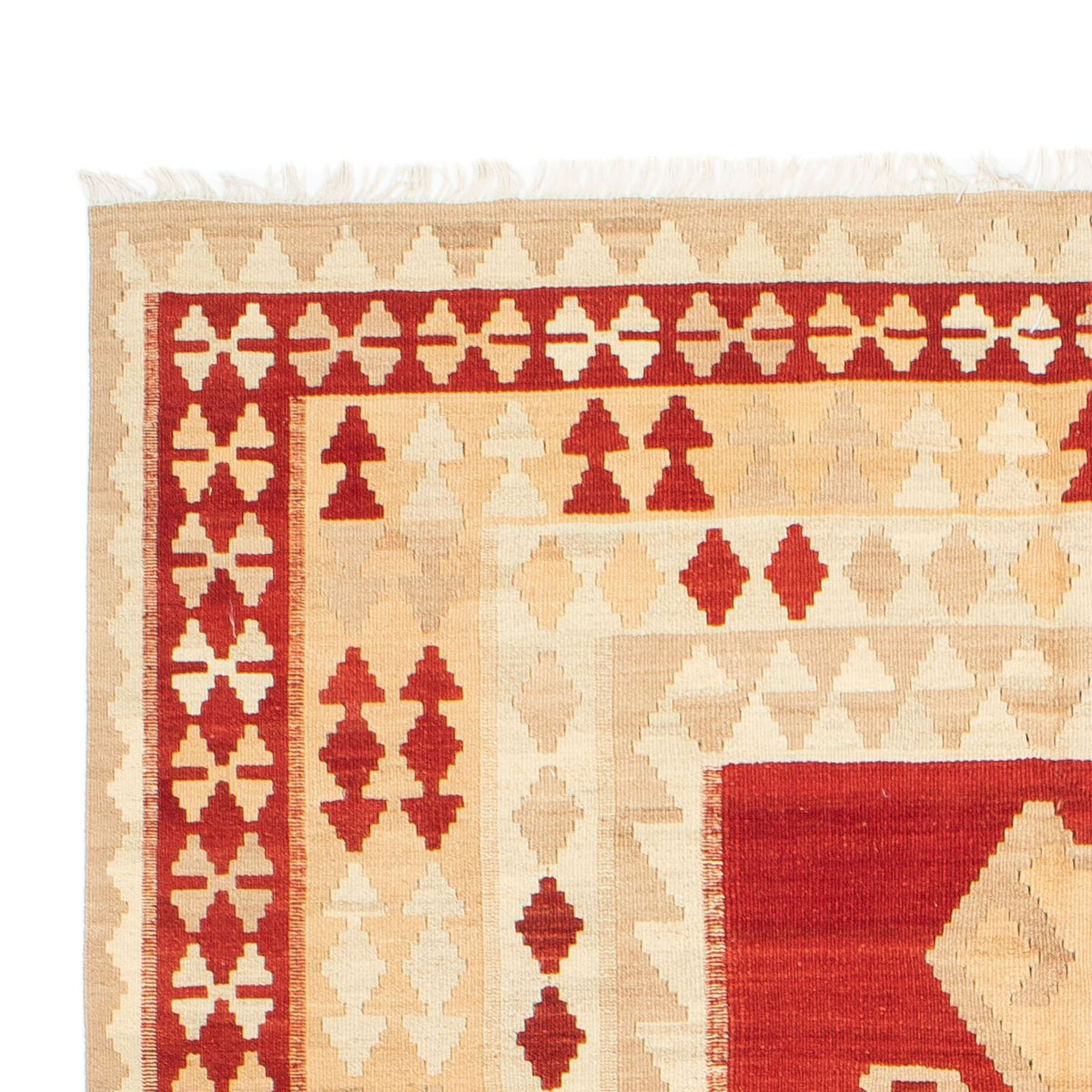Kelim Fars Teppich 173x256cm - beige