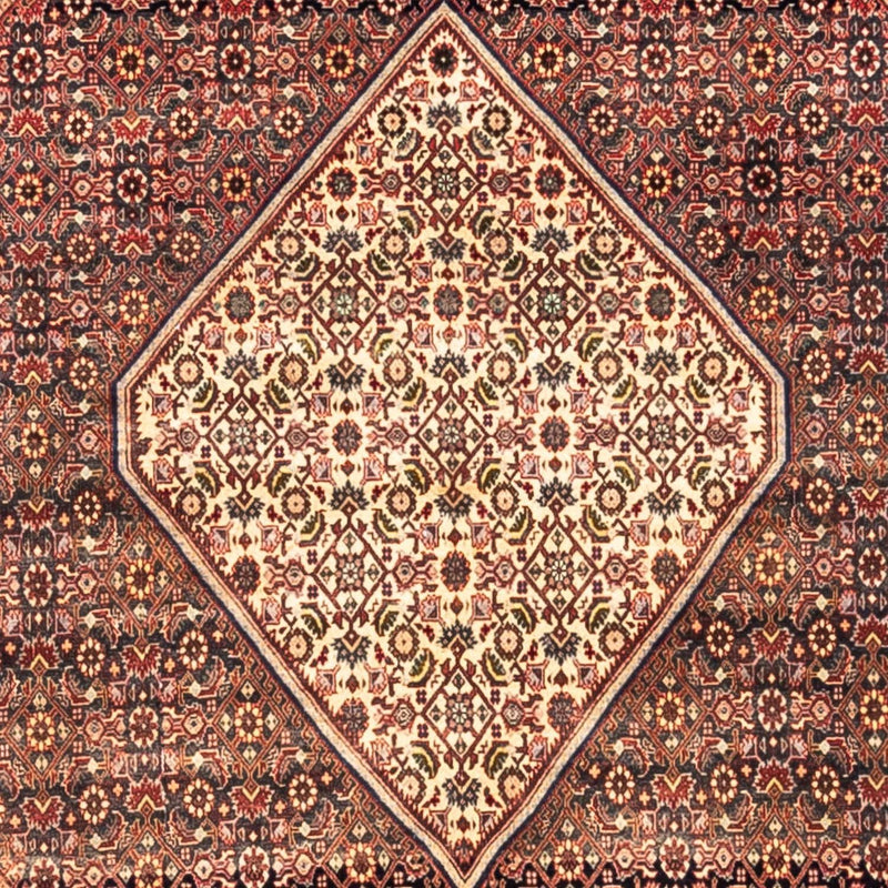 Bidjar - Takab Teppich 198x208cm - Perserteppich - rot