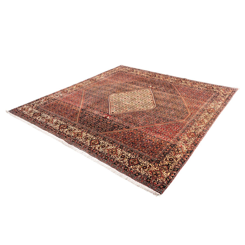 Bidjar - Takab Teppich 198x208cm - Perserteppich - rot