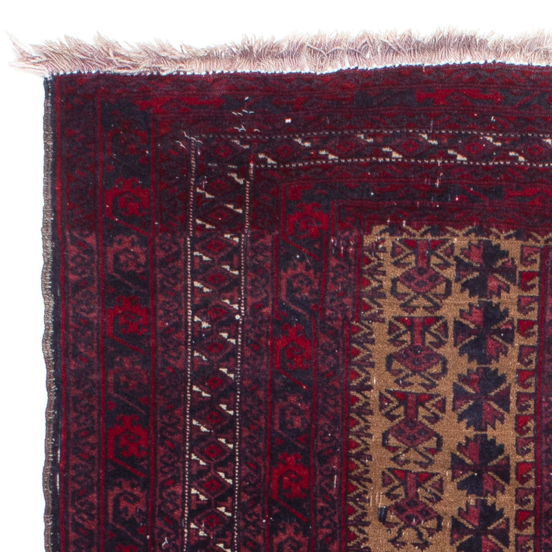 Belutsch Teppich 92x125cm - Orientteppich - dunkelrot