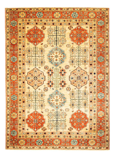 Kazak Teppich 203x266cm - Orientteppich - beige