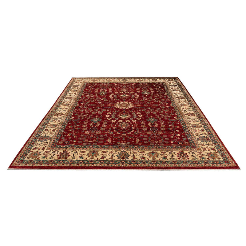 Ziegler Teppich 244x300cm - Orientteppich - dunkelrot