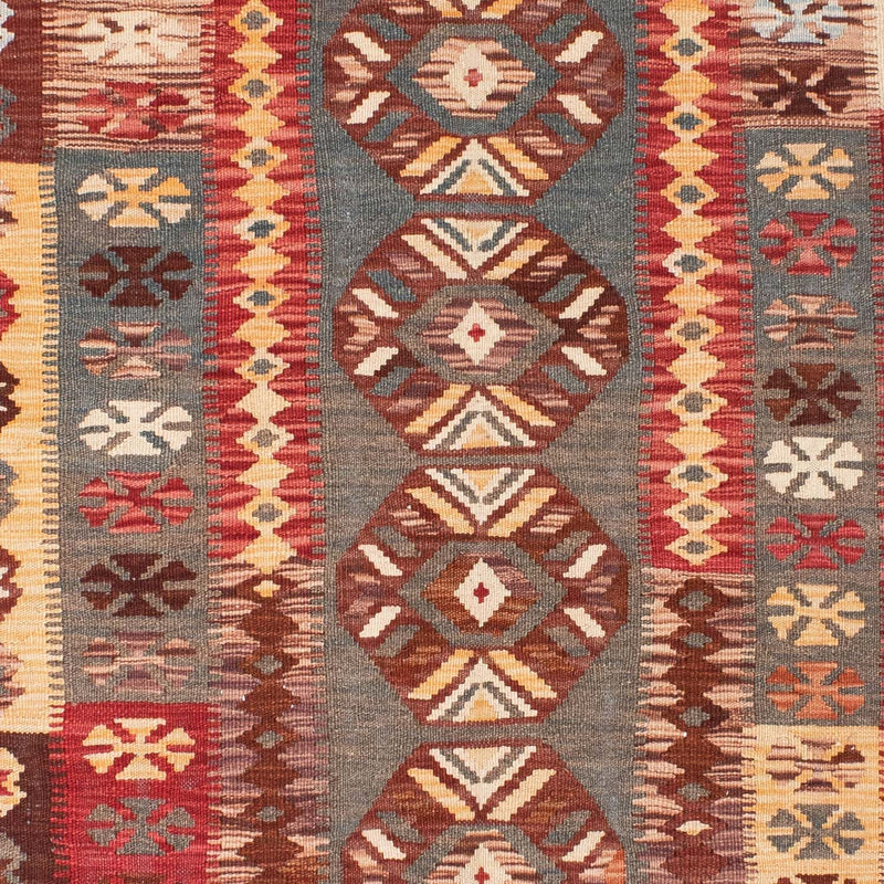 Kelim Teppich - Oriental 145 x 195 cm - mehrfarbig