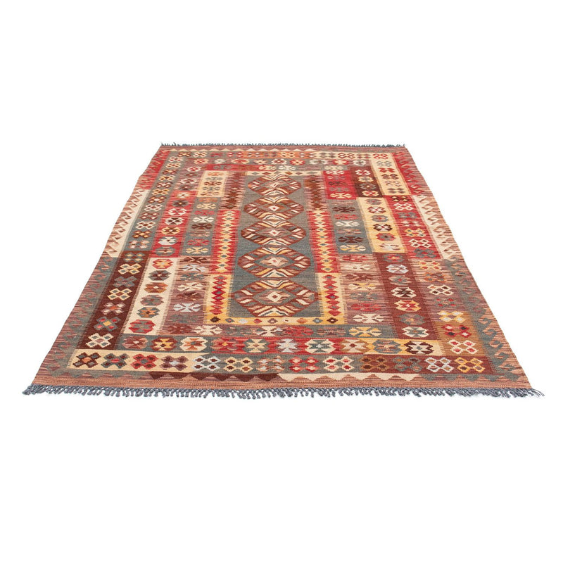 Kelim Teppich - Oriental 145 x 195 cm - mehrfarbig