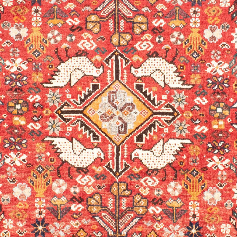 Shiraz Teppich 110x154cm - Perserteppich - rot