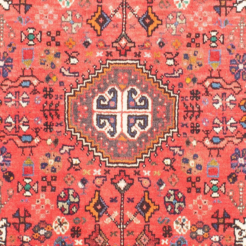 Shiraz Teppich 108x143cm - Perserteppich - hellrot