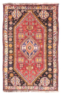 Shiraz Teppich 105x150cm - Perserteppich - dunkelrot – product image