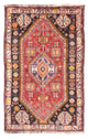 Shiraz Teppich 105x150cm - Perserteppich - dunkelrot