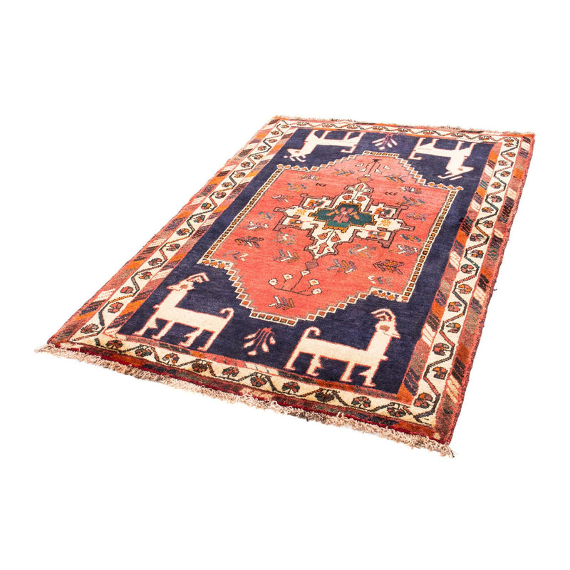 Shiraz Teppich 120x165cm - Perserteppich - dunkelblau