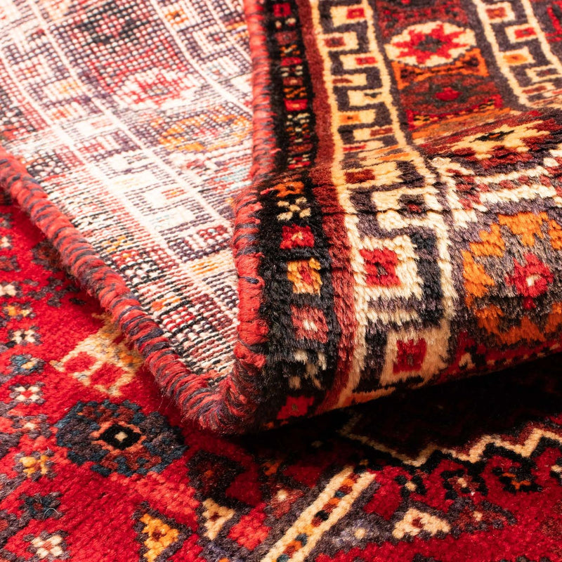 Shiraz Teppich 116x170cm - Perserteppich - dunkelrot