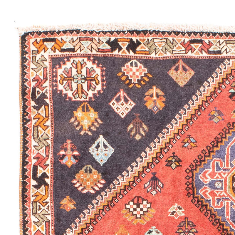 Shiraz Teppich 115x157cm - Perserteppich - hellrot
