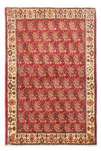 Shiraz Teppich 110x160cm - Perserteppich - dunkelrot – product image