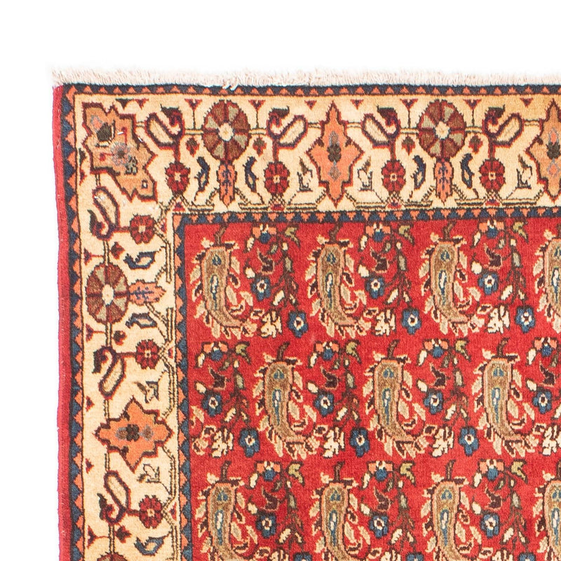 Shiraz Teppich 110x160cm - Perserteppich - dunkelrot