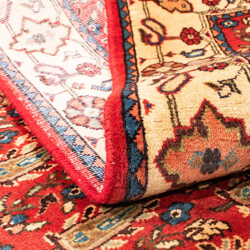 Shiraz Teppich 110x160cm - Perserteppich - dunkelrot