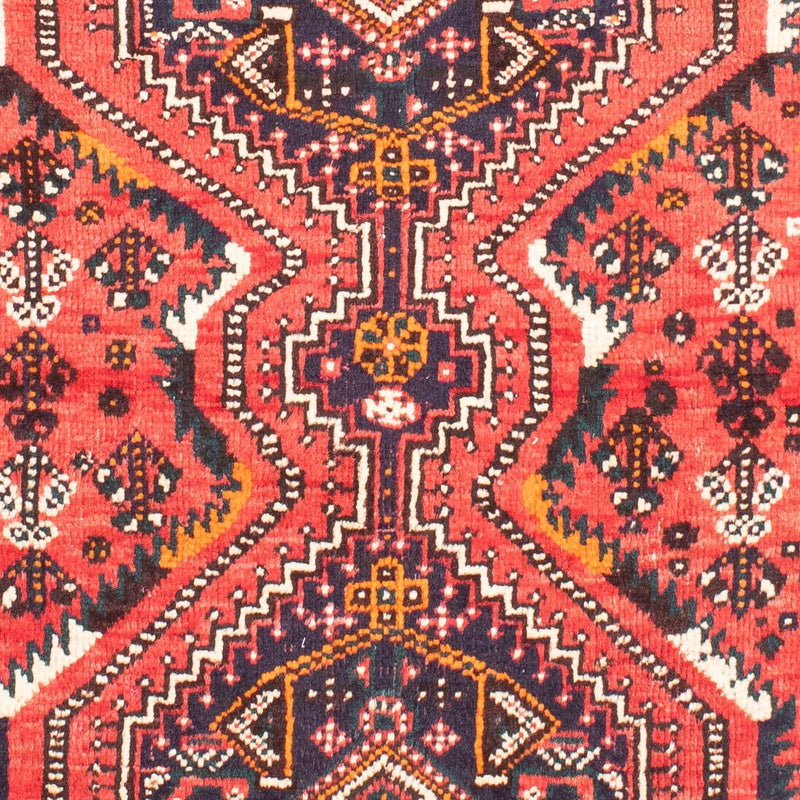 Shiraz Teppich 110x160cm - Perserteppich - hellrot