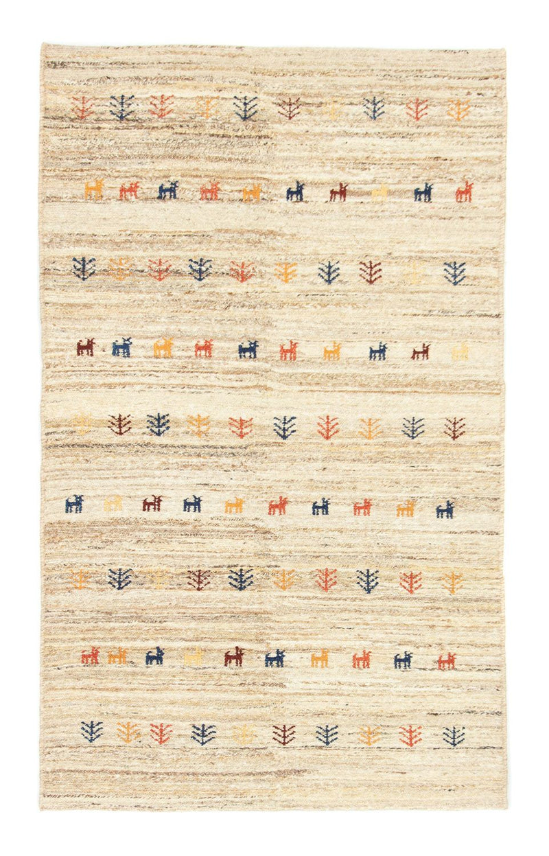 Gabbeh Teppich - Perser 110 x 182 cm - beige