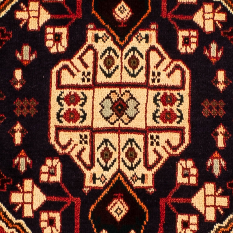 Shiraz Teppich 208x290cm - Perserteppich - dunkelrot