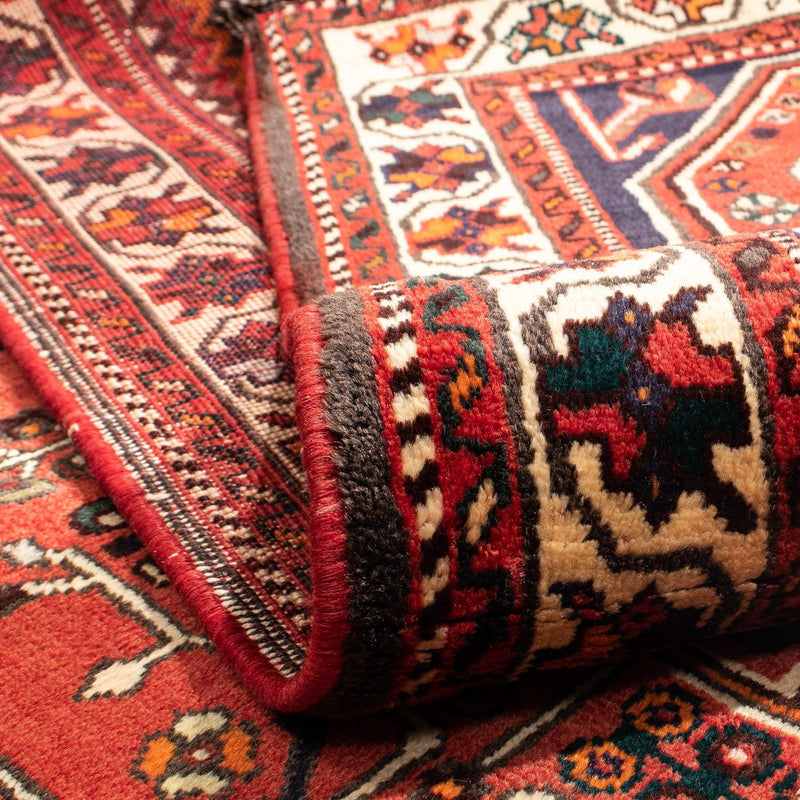 Shiraz Teppich 208x290cm - Perserteppich - dunkelrot