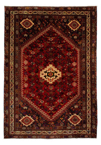 Shiraz Teppich 210x295cm - Perserteppich - dunkelrot – product image