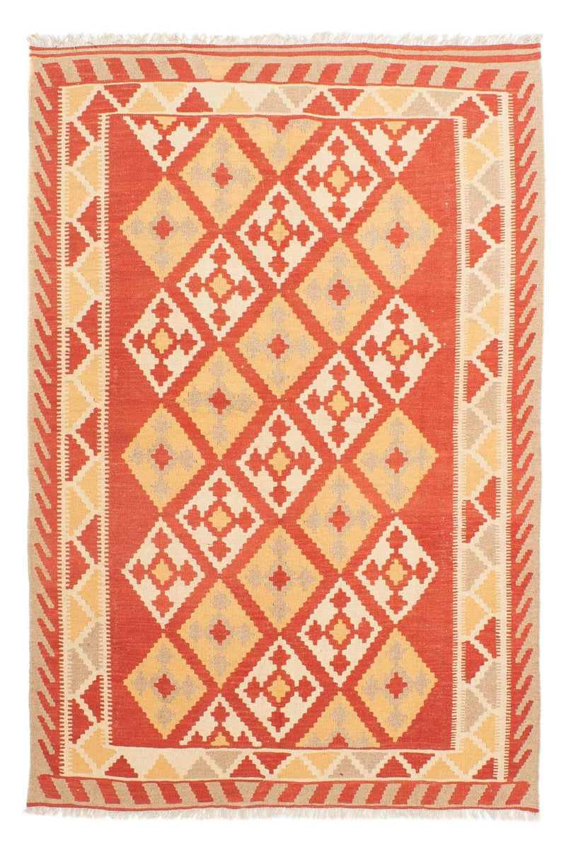 Kelim Fars Teppich 158x235cm - mehrfarbig