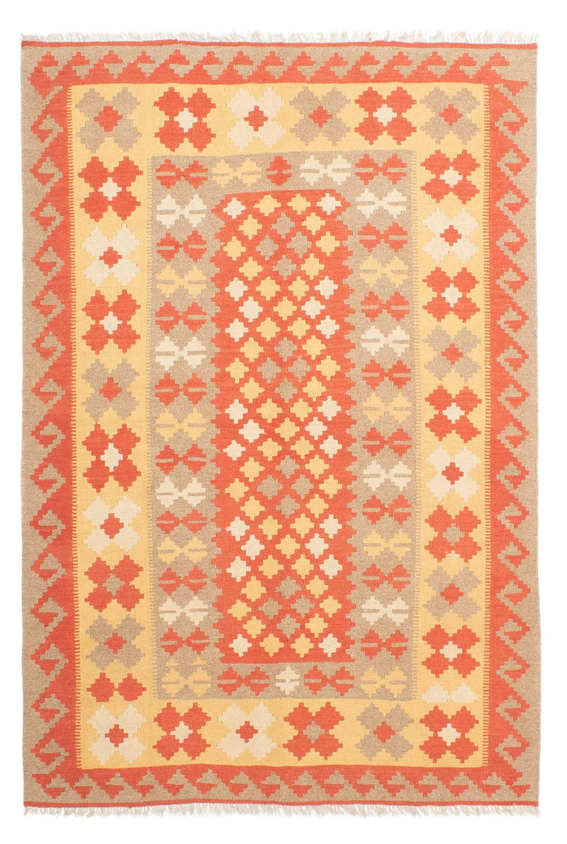 Kelim Fars Teppich 168x245cm - mehrfarbig
