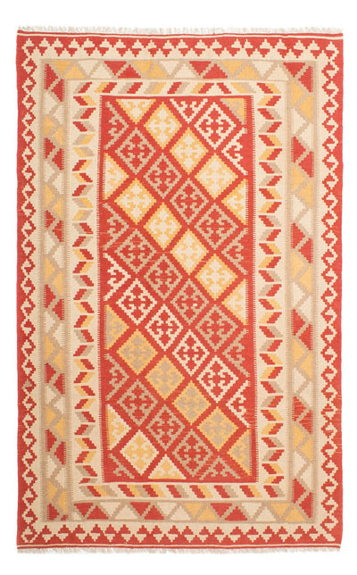 Kelim Fars Teppich 203x311cm - mehrfarbig