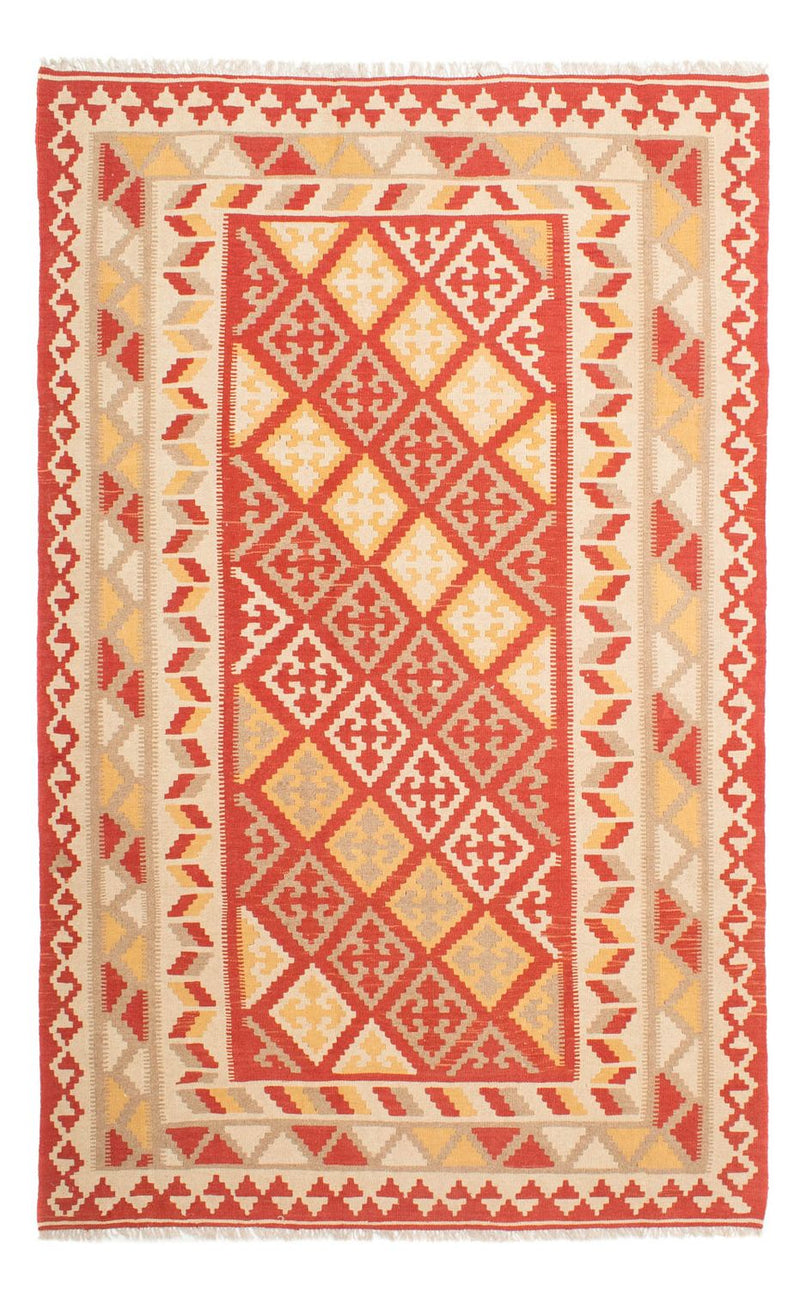 Kelim Fars Teppich 203x311cm - mehrfarbig