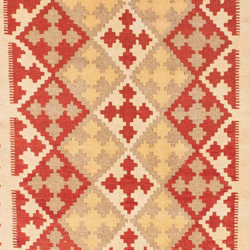 Kelim Teppich - Oriental 148 x 190 cm - orange