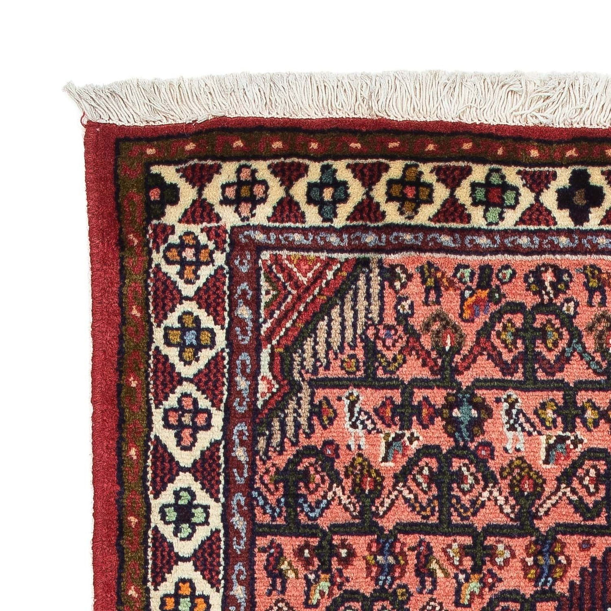 Perserteppich - Nomadic 80 x 130 cm - hellrot